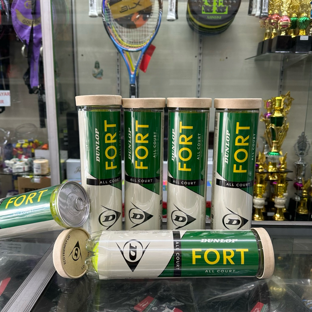 ลูกเทนนิส Dunlop Fort แพ็ค 4 ลูก / Dunlop Fort Tennis 4 ลูก