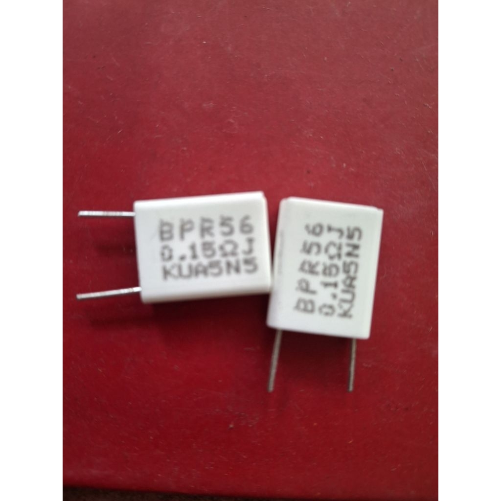 20 ชิ้น RESISTOR Nobel 5 วัตต์ 0.15 R Noble 5w 0.15