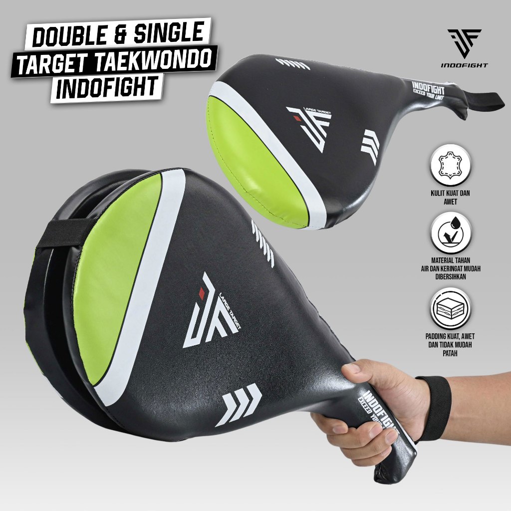 Double Target Taekwondo Indofight ผู้ใหญ่การฝึกอบรมเป้าหมาย Taekwondo Silat คาราเต้ Kick 2TG