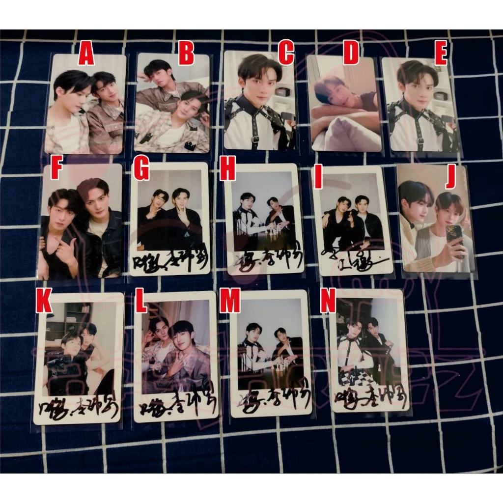 POLAROID PHOTOCARD อย่างเป็นทางการ MAGAZINE SCHON X DESIRE4 ABO DESIRE JIANGLI XINGQIU