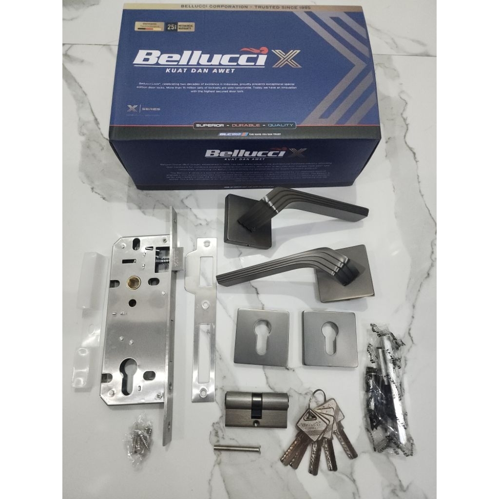 BELLUCCI X KPS BLCX UREKA SERIES ชุดล็อคประตูประตูไม้