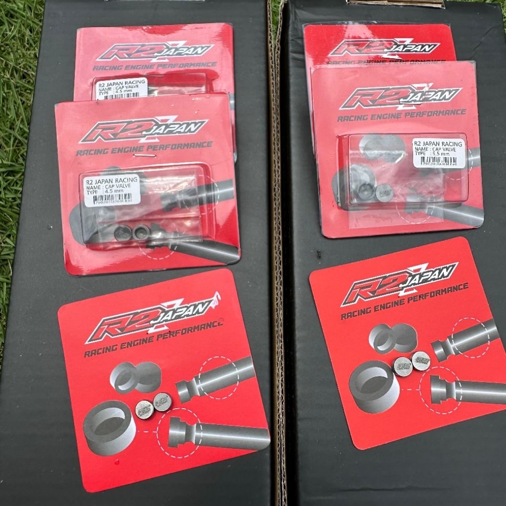 SIM KLEP R2 JAPAN ROD 4.5MM 5MM 5.5MM CAP VALVE SIM VALVE ORIGINAL R2 JAPAN RACING