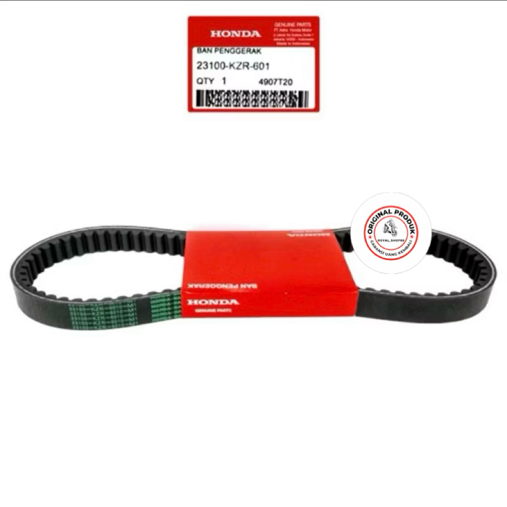 AM VBELT เท่านั้น KZR HONDA 23100-KZR-601 HONDA VARIO 125 FI ของแท้ PART ORIGINAL