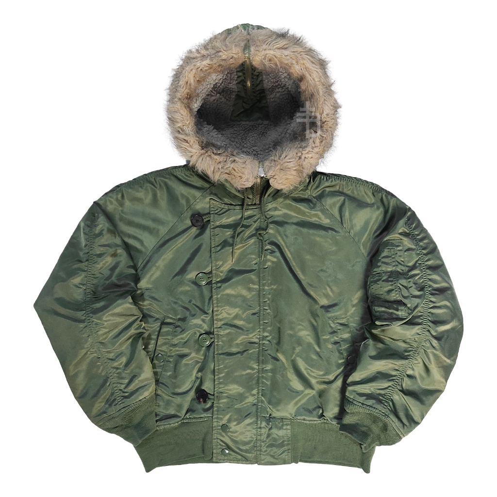 Military Bomber Jacket N2B ECW Avant Garde ไม่ใช่ Alpha Industries nor Avirex