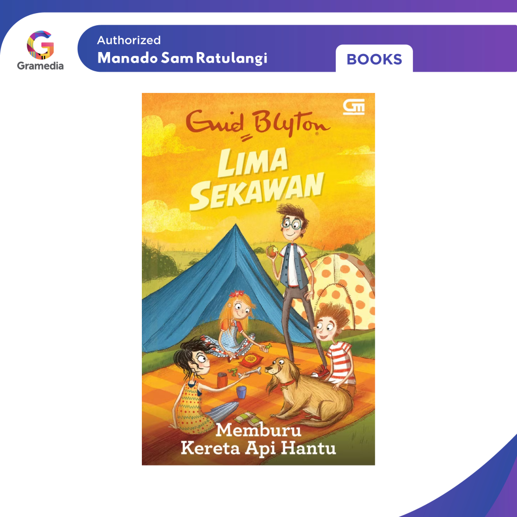 Gramedia Manado-Five Friends: Hunting Ghost Train