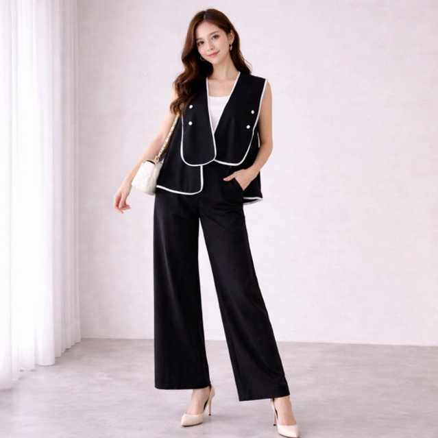 กางเกงสตรี Zein one set