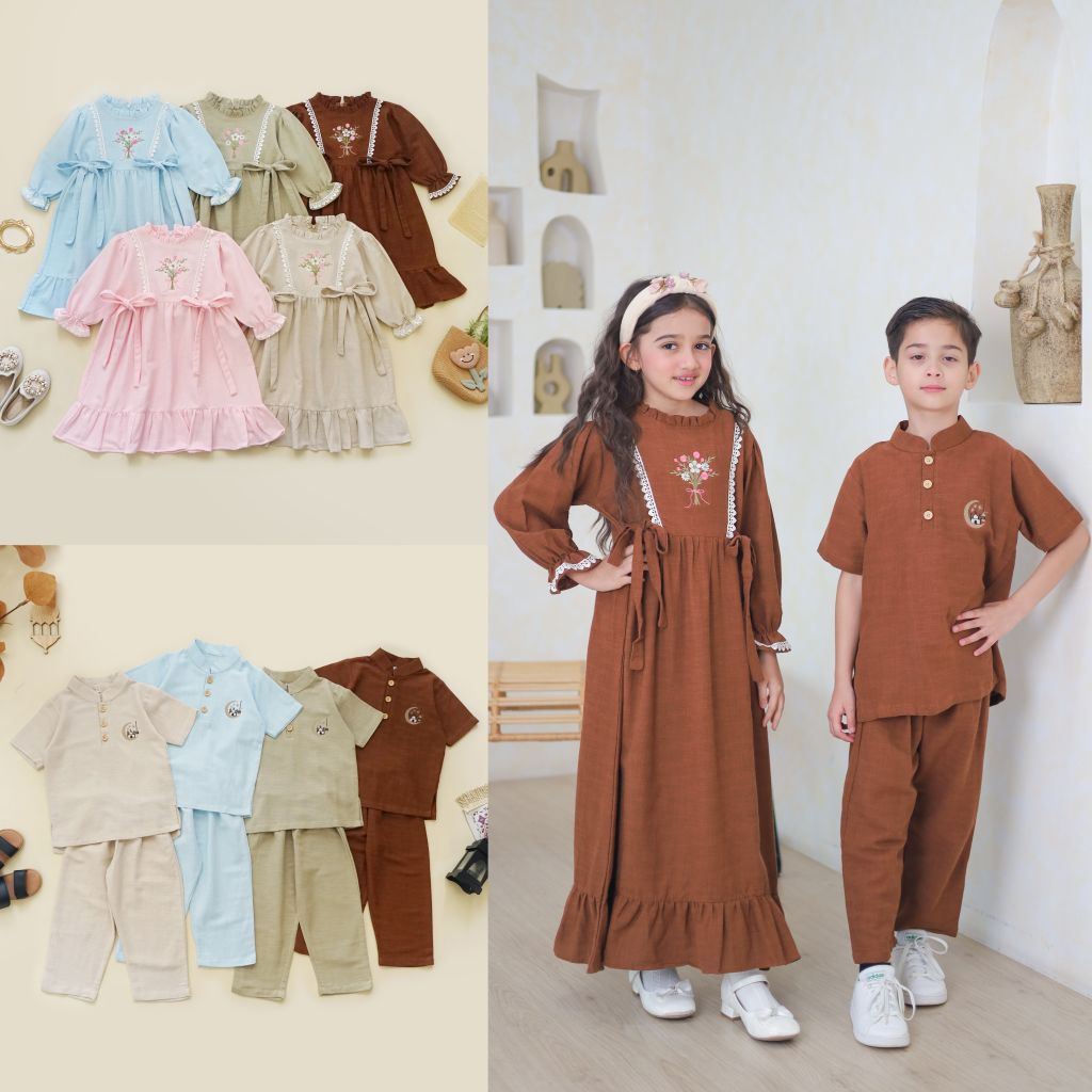 Kirana Khazan Couple Boy & Girl Super Premium Eid Clothes