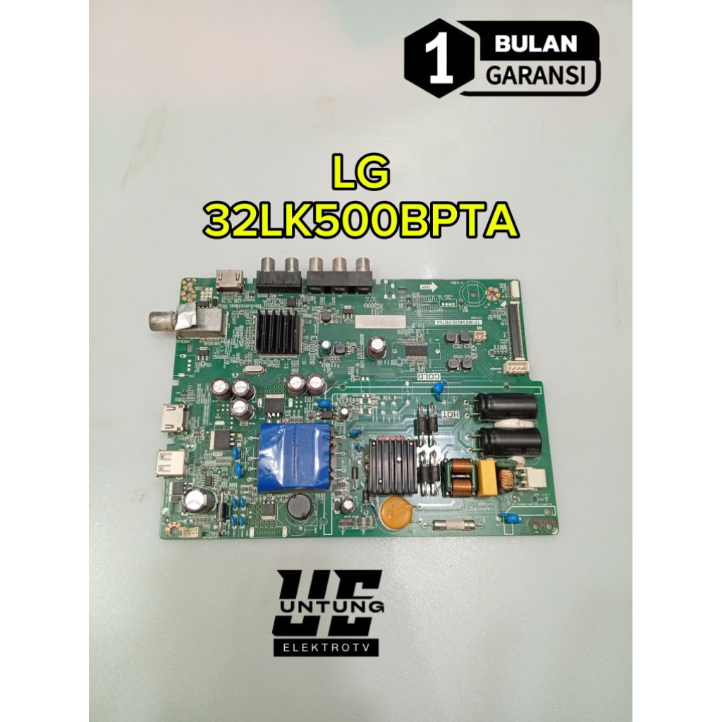 MESIN LG 32LK500BPTA เมนบอร์ดทีวี MOTHERBOARD-MB-MOBO-MODUL LG 32LK500BPTA LED TV MACHINE