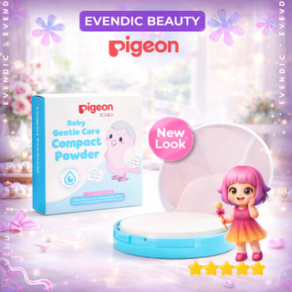 READY PIGEON Baby Compact Powder Chamomile | REFILL COMPACT BABY | COMPACT BABY bedak bayi