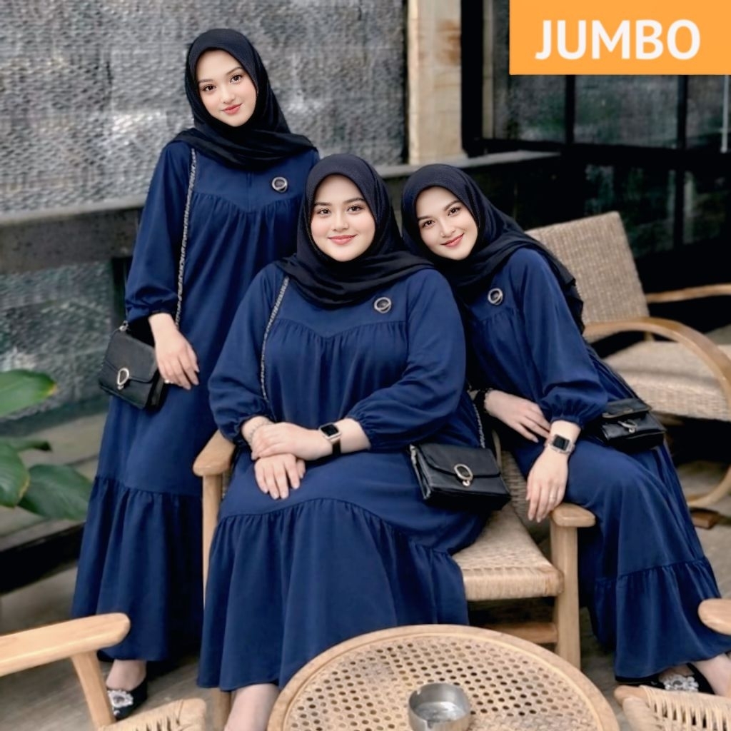 ANABIA JUMBO GAMIS LD 130 CM XXXXL LD 140 CM XXXXL