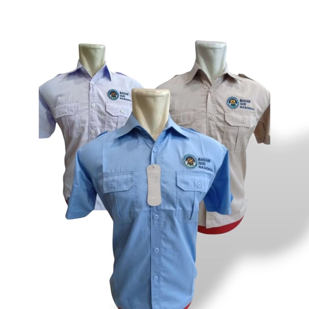 เสื้อ KEMEJA BGN เสื้อ SPPG เสื้อ BGN SPPG CLOTHES