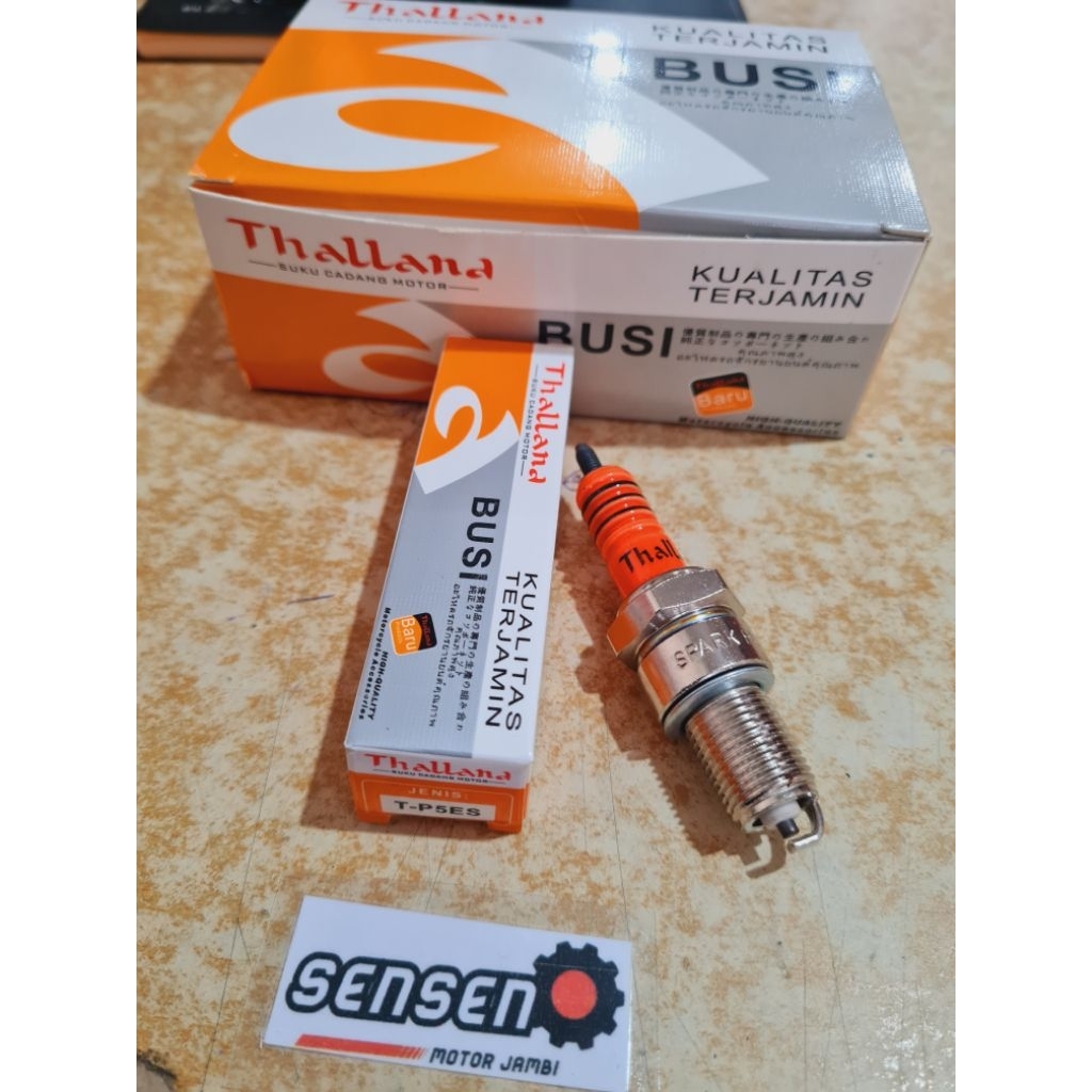 SPARK PLUG SATRIA 2T VESPA FIZR T-P5ES THAILAND