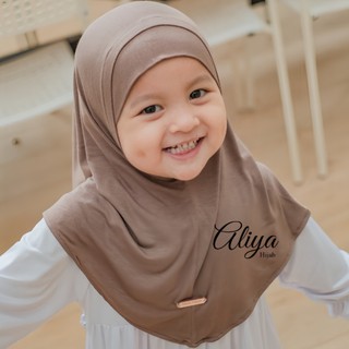 Aliya Hijab-Jilbab Anak Perempuan Rayon Tencel Premium Bergo Rayon Tencel 1-4Tahun