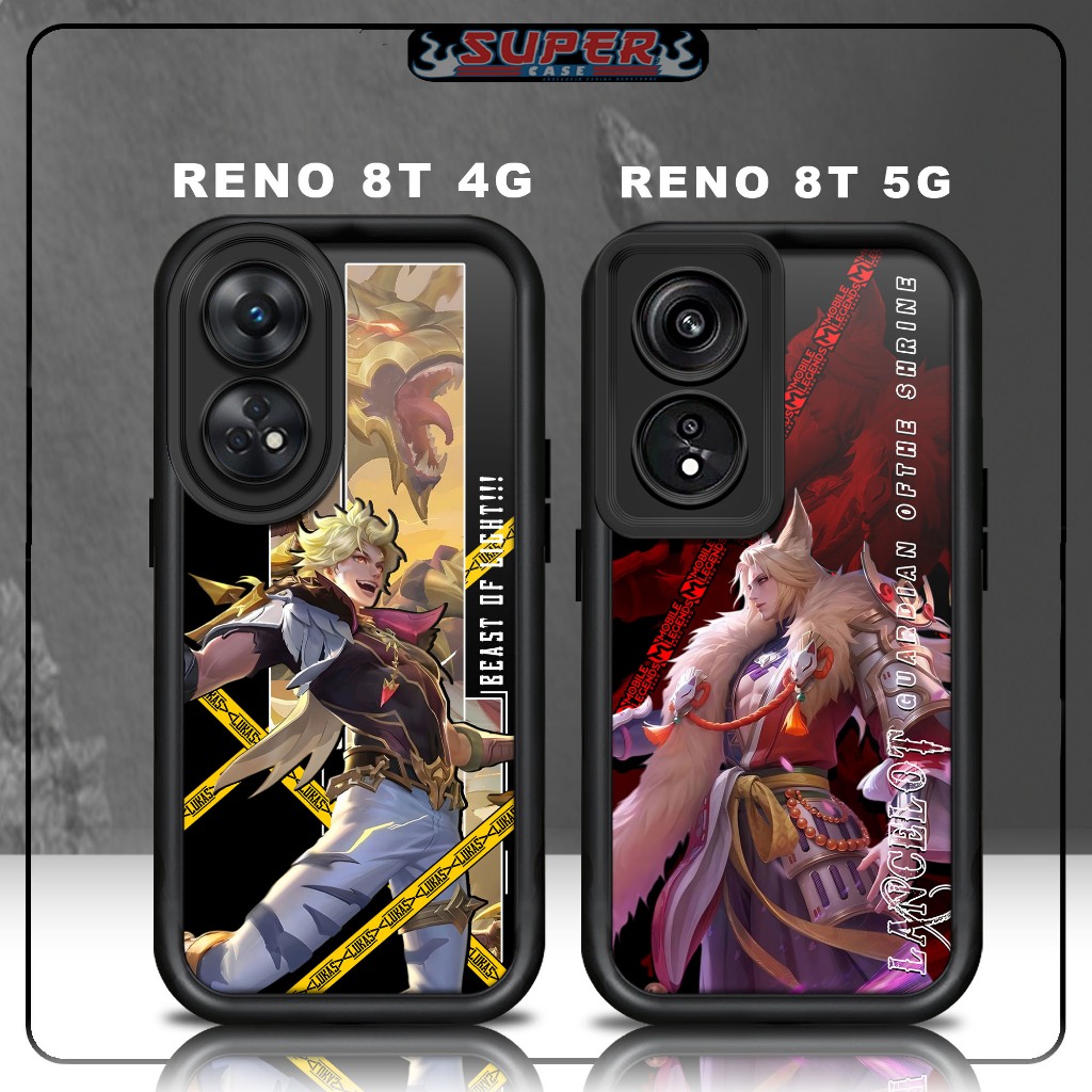 เคส Hp For SoftCase Hp For Black Glass Premium OPPO RENO 8T 4G RENO 8T 5G Design HEROML