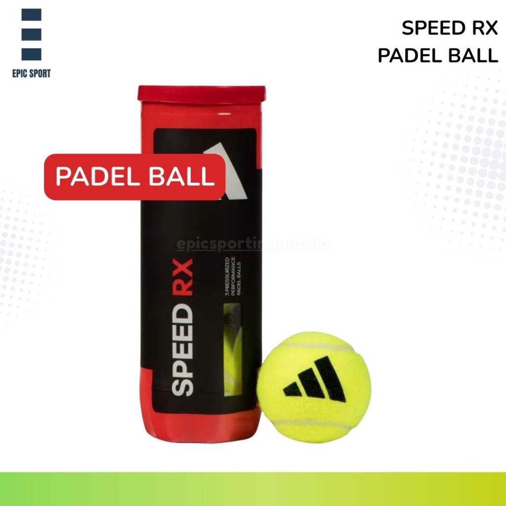 Padel Ad1-d4S Speed RX Padel Ball 3 ชิ้น
