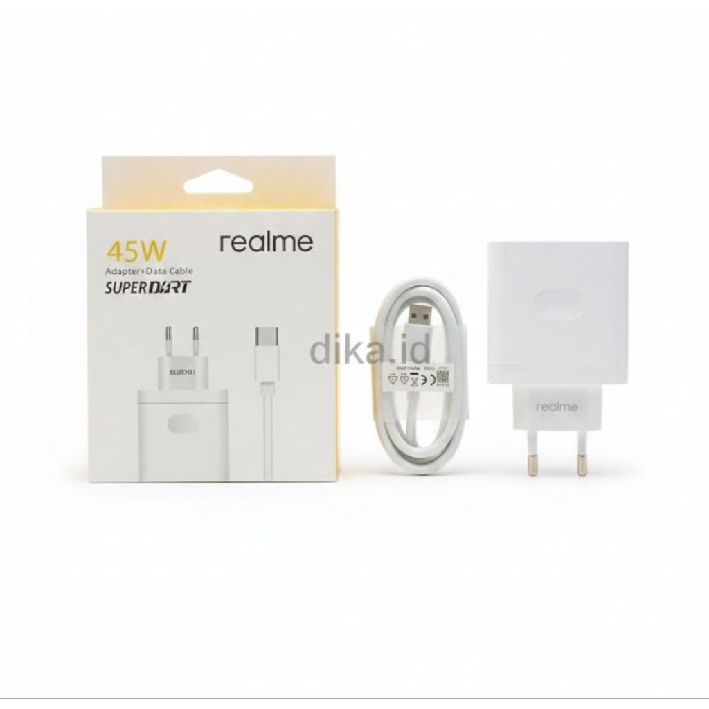 Realme 45W SuperDrat Vooc Original 45W Realme C63 C65 C75 13 Pro Type C Charger