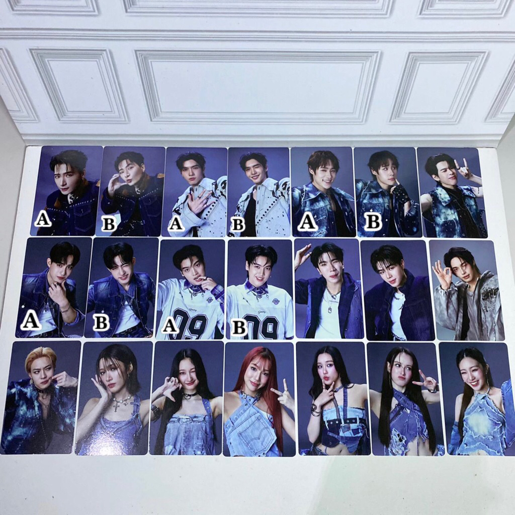 CCLUXR GMMTV การ์ดสะสม GMMTV PHOTOCARD KRIST OU NUT TUI BARCODE ASHI KEEN AUNGPAO CLOVER JASPER FELI