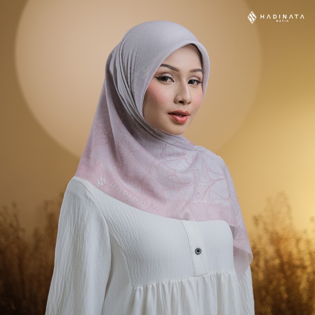 Hadinata Batik Hijab Premium Harmony Pink