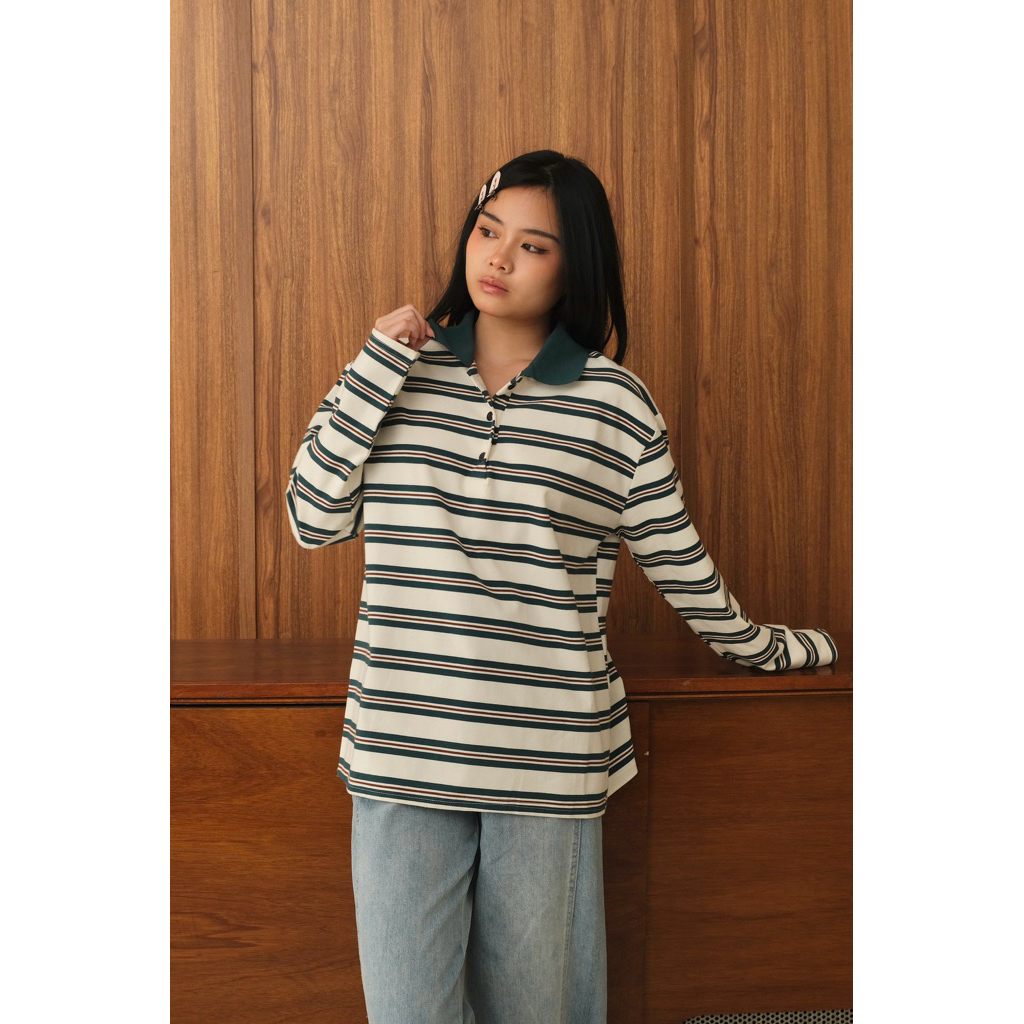 เสื้อโปโล Kyrie Stripes