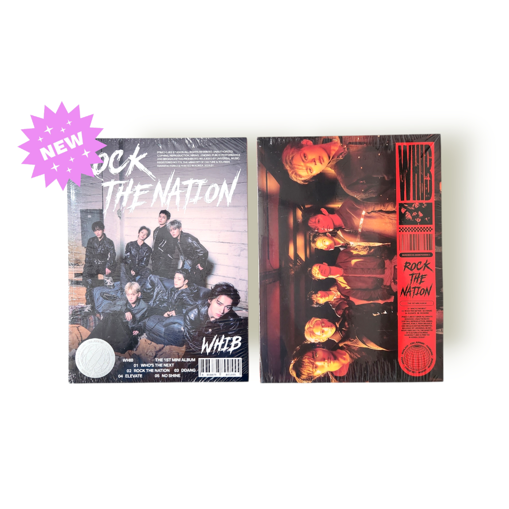 พร้อม! WHIB 1st Mini Album - ROCK THE NATION
