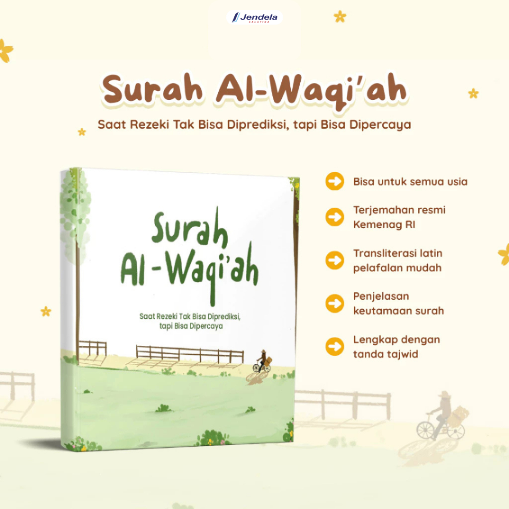 Pocket Book of Surah Al-Waqiah: ฝึกเปิดประตู Sustenance - หน้าต่าง