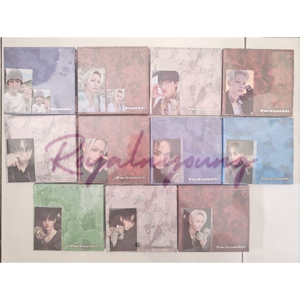 อัลบั้ม ENHYPEN THE SIN: VANISH (FUGITIVES ver.) Weverse WV / ของขวัญโกโก้ / Musinsa / Lucky Draw LD