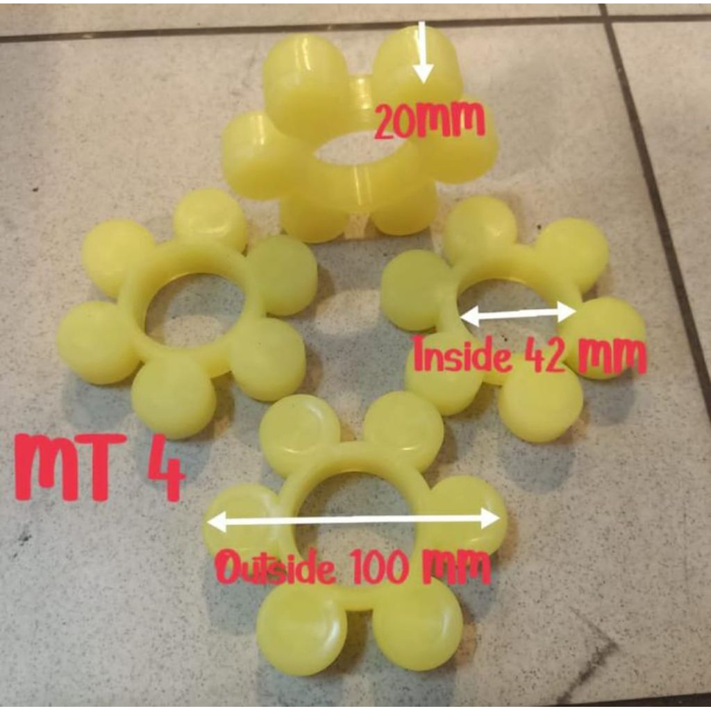 MT-4 WORLD ELEMENT CLUTCH RUBBER COUPLING MT-4