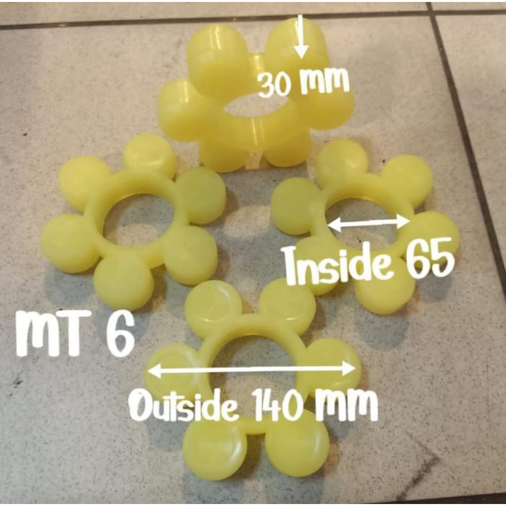 MT-6 ELEMENT WORLD CLUTCH RUBBER COUPLING MT-6