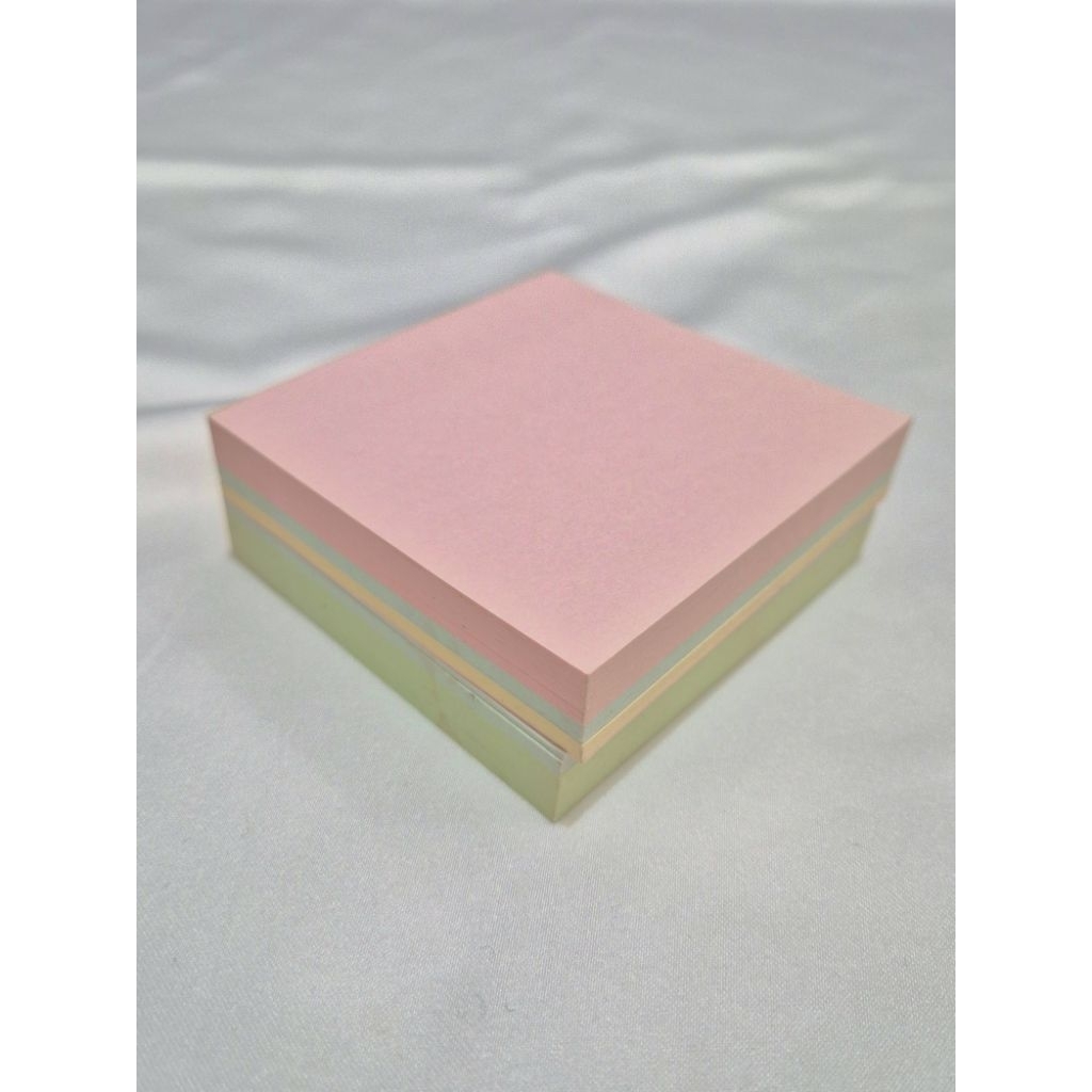 [ใช้แล้ว] STICKY NOTE CEMPOPAD 75X75MM +-300 แผ่น / STICKYNOTES USED STATIONERY
