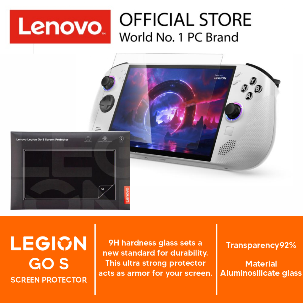 LAYAR Lenovo Legion Go ป้องกันหน้าจอป้องกันรอยขีดข่วนสําหรับคอนโซลมือถือ Lenovo Legion Go S 8 นิ้วเท