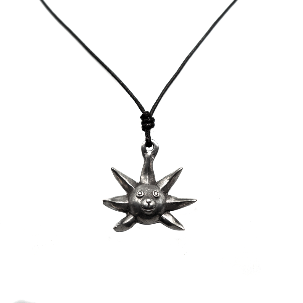 Pewterland Sunny Tin สร้อยคอโลหะสําหรับผู้ชายและผู้หญิง