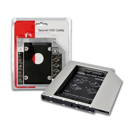 SSD HDD 12.7 มม. SATA DVD Slot ฮาร์ดดิสก์