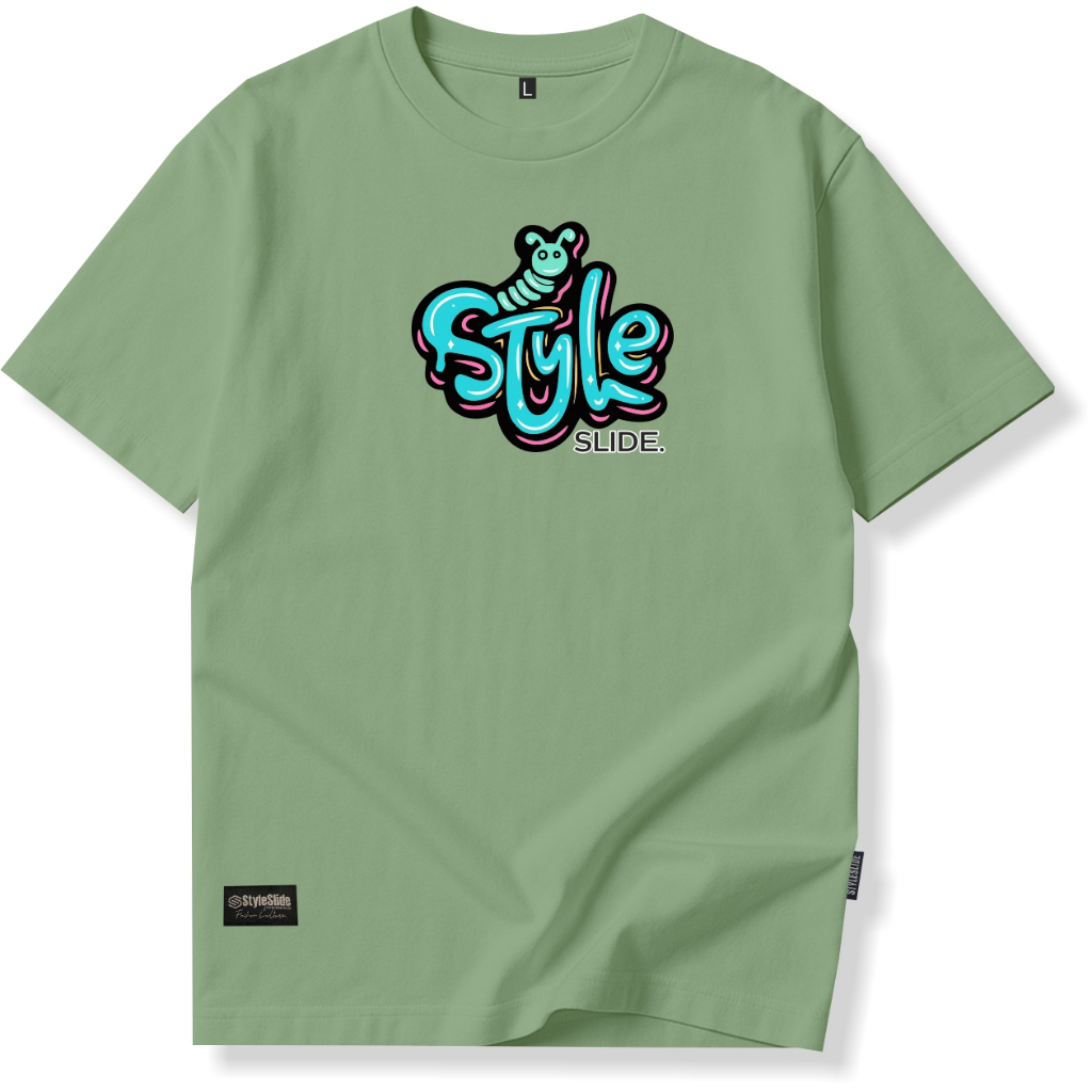 เสื้อผ้า distro ผู้ชาย เสื้อยืด distro art rigal tshirt sage