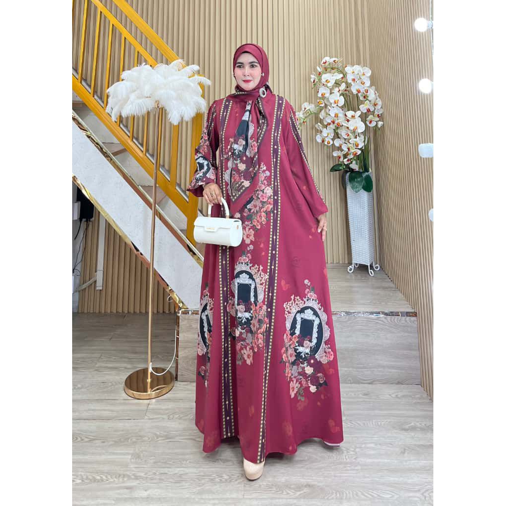 ชุดเดรส Syari Gamis ล่าสุด By Charissa Syari / Modern Syari Gamis / หรูหรา Syari Gamis