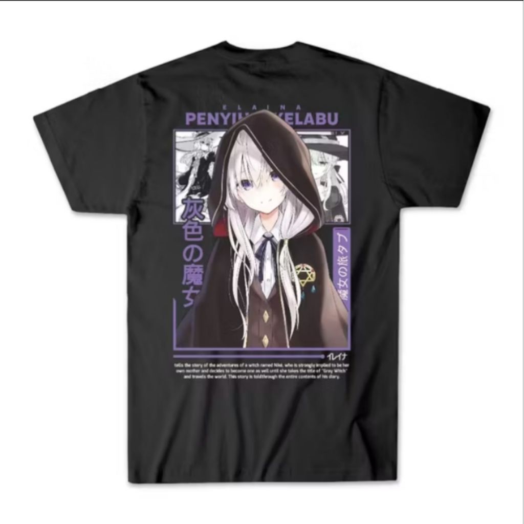 เสื้อยืด ANIME MUCUSTION JAPANESE ANIME CHARACTER เสื้อยืด AESTTHETIC UNISEX DISTRO