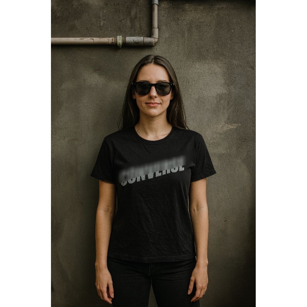 เสื้อเจอร์ซีย์ C0N***5E ผู้หญิง O1 ไซส์ M (P60 x L48)