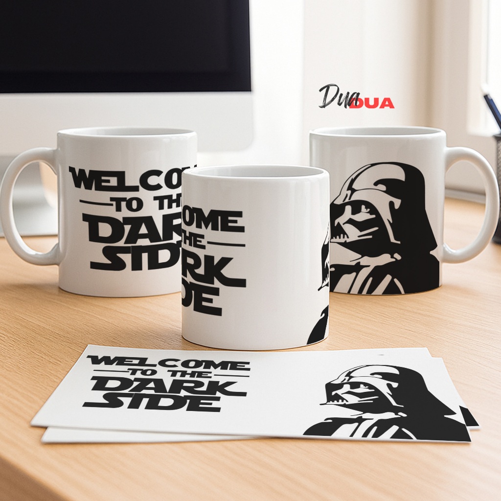 Darth Vader Mug Star Wars ยินดีต้อนรับสู่ Dark Side Coffee Cup Gift ของที่ระลึก Collection
