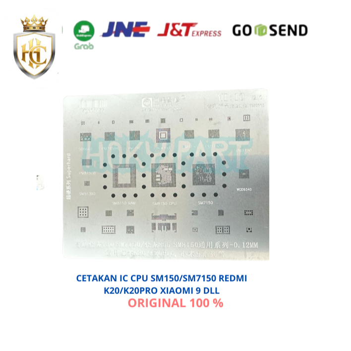 ต้นฉบับ XIAOMI 9 AMOE SM150/SM7150 REDMI K20/K20PRO CPU IC MOLD