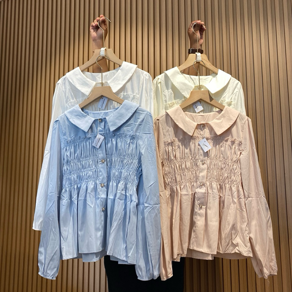 เสื้อท็อปผู้หญิง MILKA BLOUSE