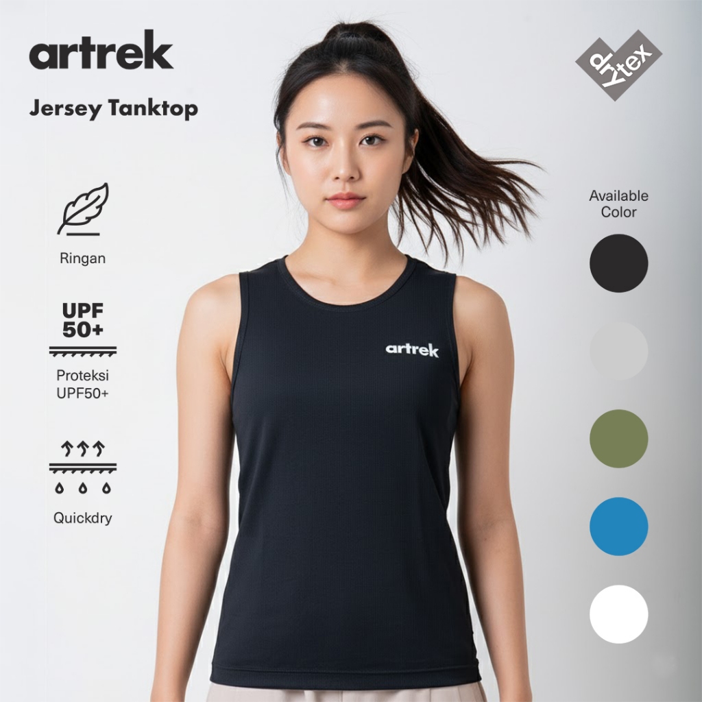Artrek Active TANKTOP ผู้หญิงกีฬาเทนนิส Padel รองเท้าวิ่ง Dry Fit Quick Dry Light ULTRALIGHT Quick DRY