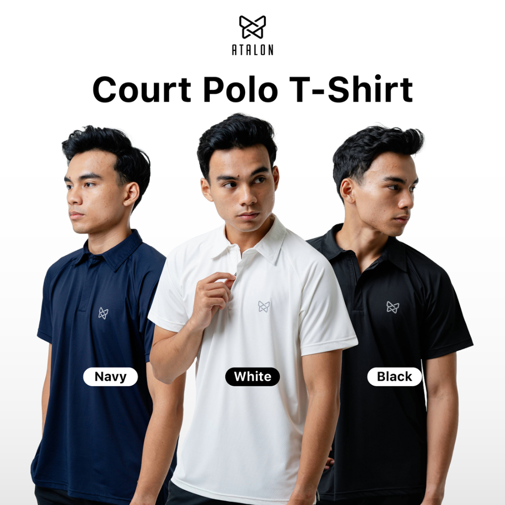 Tennis / Padel / Training / Gym / Polo T-Shirt - Atalon Court Polo T-Shirt