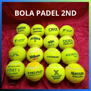 ลูกบอล 2ND Padel มือสอง คุณภาพเหมือนใหม่ - ลูกบอล Paddel มือ…