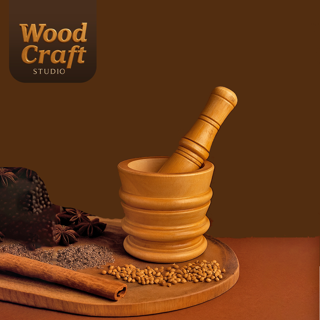 SUPER MINI MORTAR + 5 CM ALU SUITABLE สําหรับ DECORTATIONS & MEDICINE POUNDERS