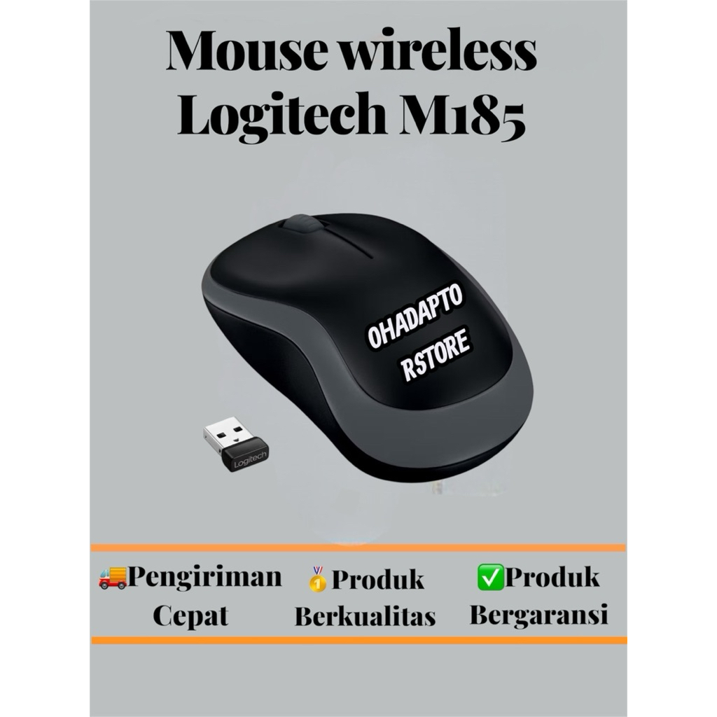 Logi M170-M185-M330 สําหรับเมาส์ Windows, Mac, Linux และ ChromeOS พร้อมการรับประกัน
