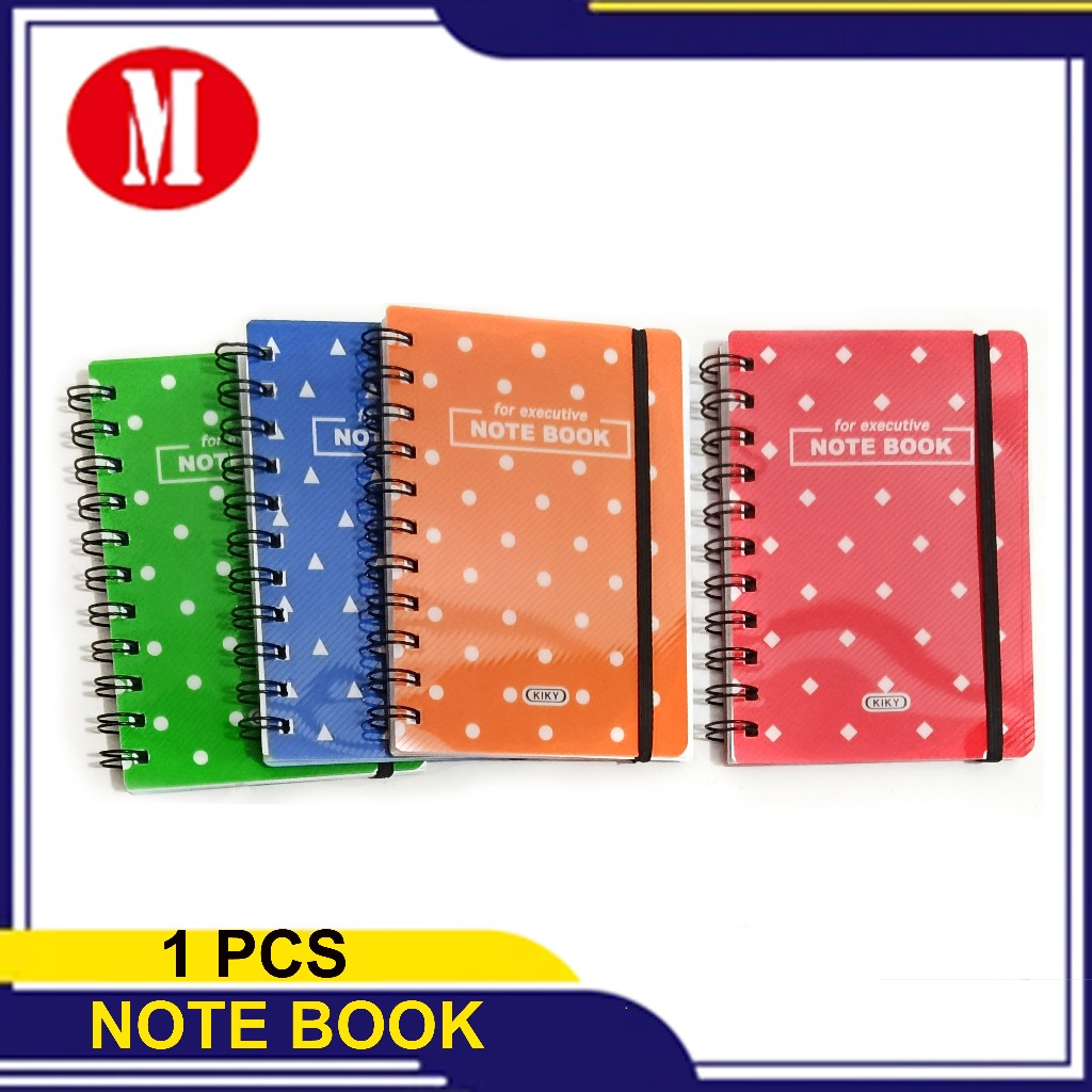 สมุดโน๊ตเกลียว Kiky A6 / สมุดขนาด A6