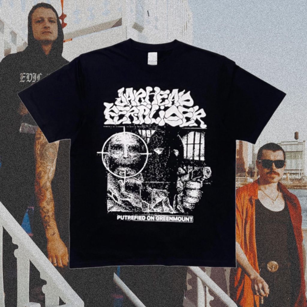 เสื้อยืดวง JARHEAD FERTIZER / แถมสติ๊กเกอร์