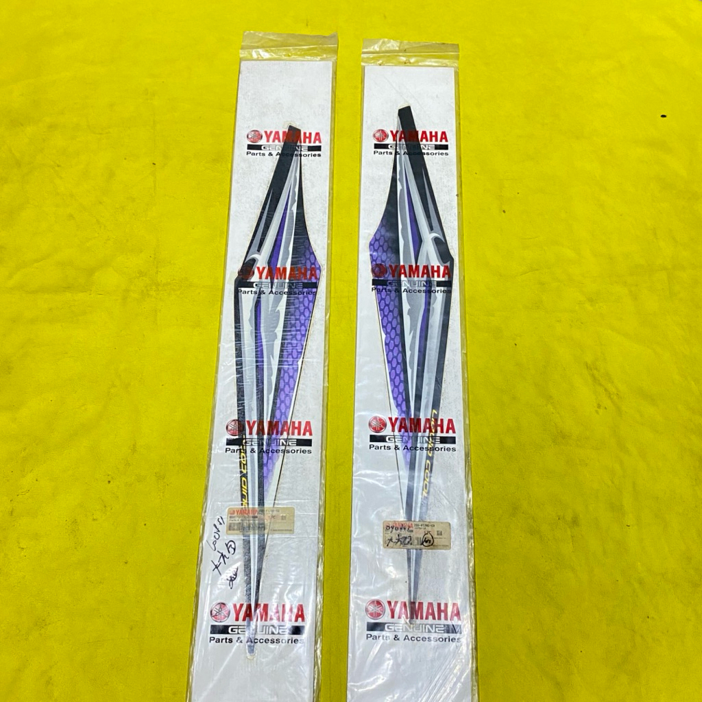 UNGU Yamaha jupiter Mx 2007 สีม่วงสติกเกอร์ด้านหลังเดิม Striping YGP 2S6-F174G-60 2S6-F174H-60