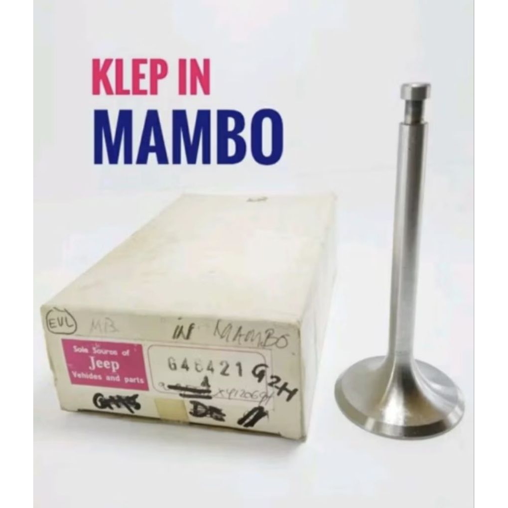 Jeep Mambo G46421 วาล์วไอดี Mitsubishi Mambo Oil Valve IN Mambo Valve EVL ยี่ห้อ Made in India