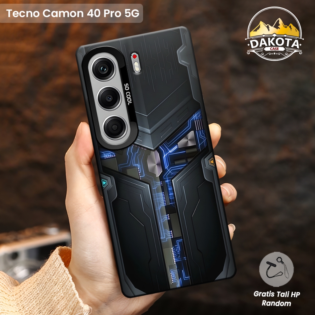 เคส IMD Tecno Camon 40 4G / Camon 40 Pro 5G อนาคต | Softcase Accessories IMD Hybrid Premium Tecno Ca