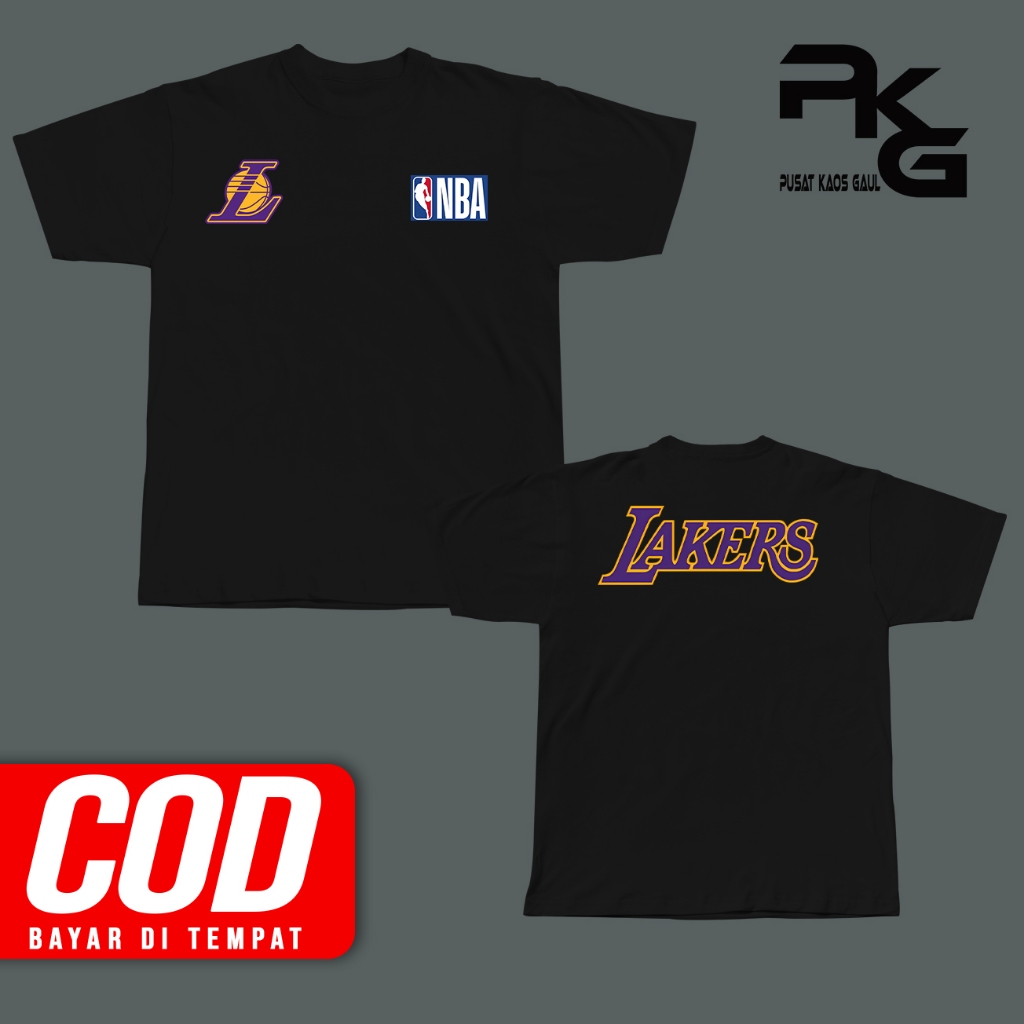 LAKERS BASKETBALL เสื้อยืดผู้ชาย Meme T-Shirt / Pun T-Shirt / Pollycotton 24s T-Shirt